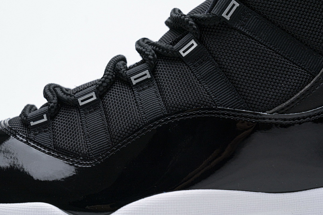 FC God Batch  Air Jordan 11 25th Anniversary Black Silver Eyelets CT8012-011