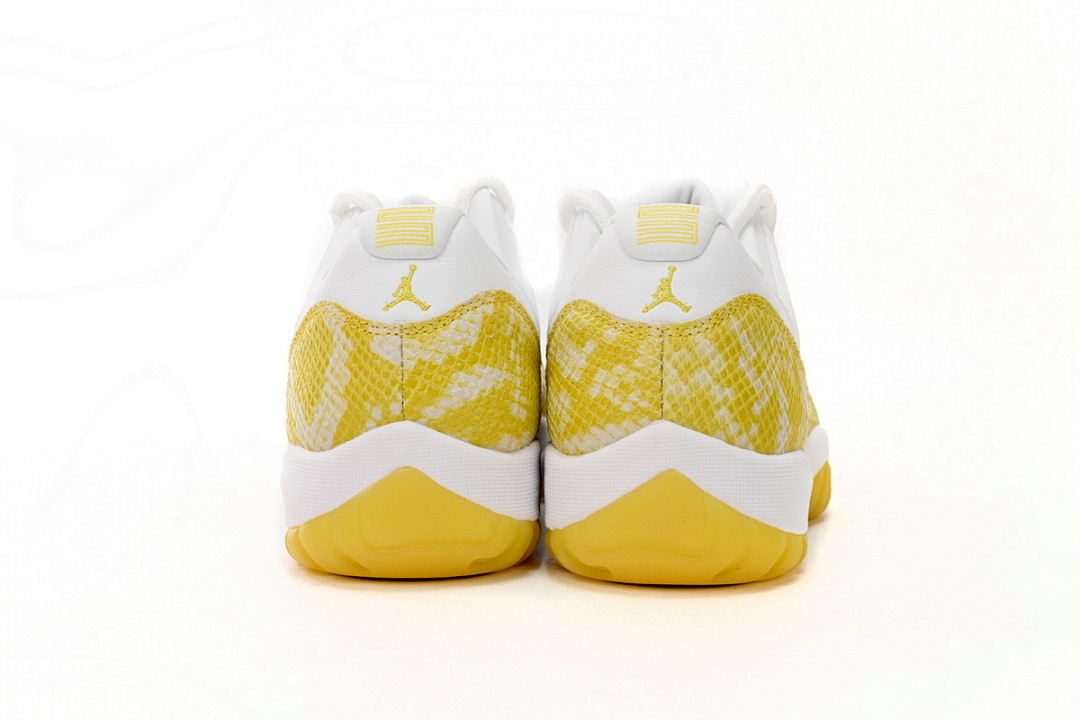 FC God Batch  Air Jordan 11 Low WMNS “Yellow Snakeskin” AH7860-107
