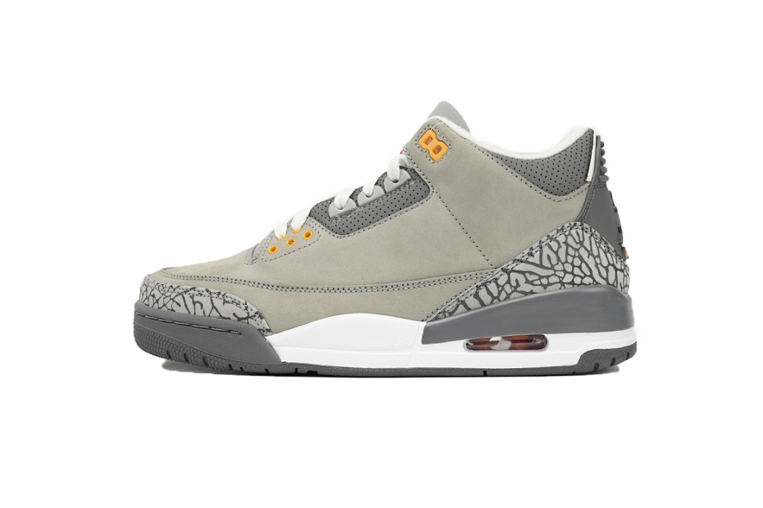 FC God Batch JORDAN 3 RETRO "COOL GREY"  CT8532-012 