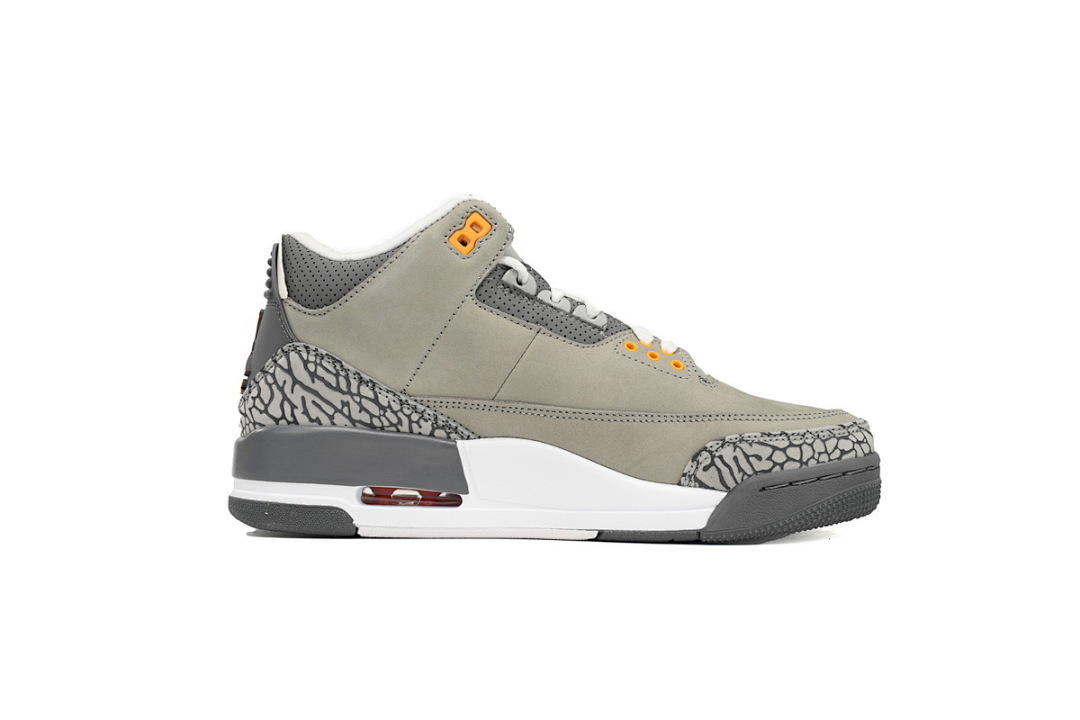 FC God Batch JORDAN 3 RETRO "COOL GREY"  CT8532-012 