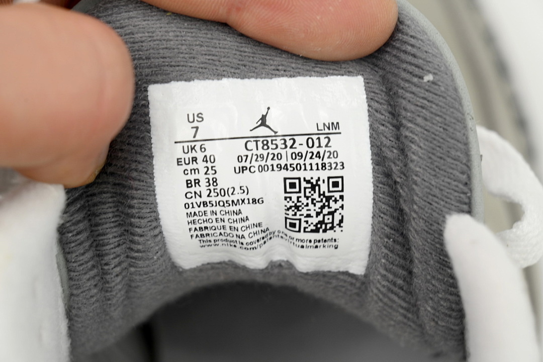 FC God Batch JORDAN 3 RETRO "COOL GREY"  CT8532-012 