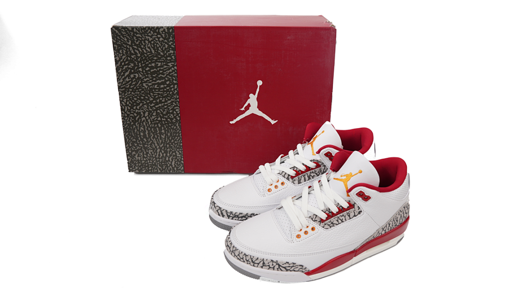 FC God Batch  Air Jordan 3 Retro Cardinal Red CT8532-126 