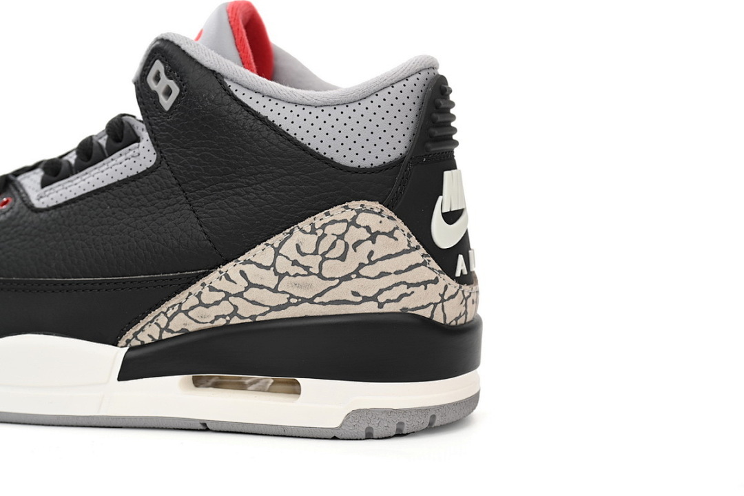 FC God Batch A Ma Maniere x Air Jordan 3 Retro SP Black Cement 854262-001 