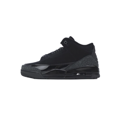 FC God Batch  Air Jordan 3 Retro 'Black Cat'  CT8532-001 01