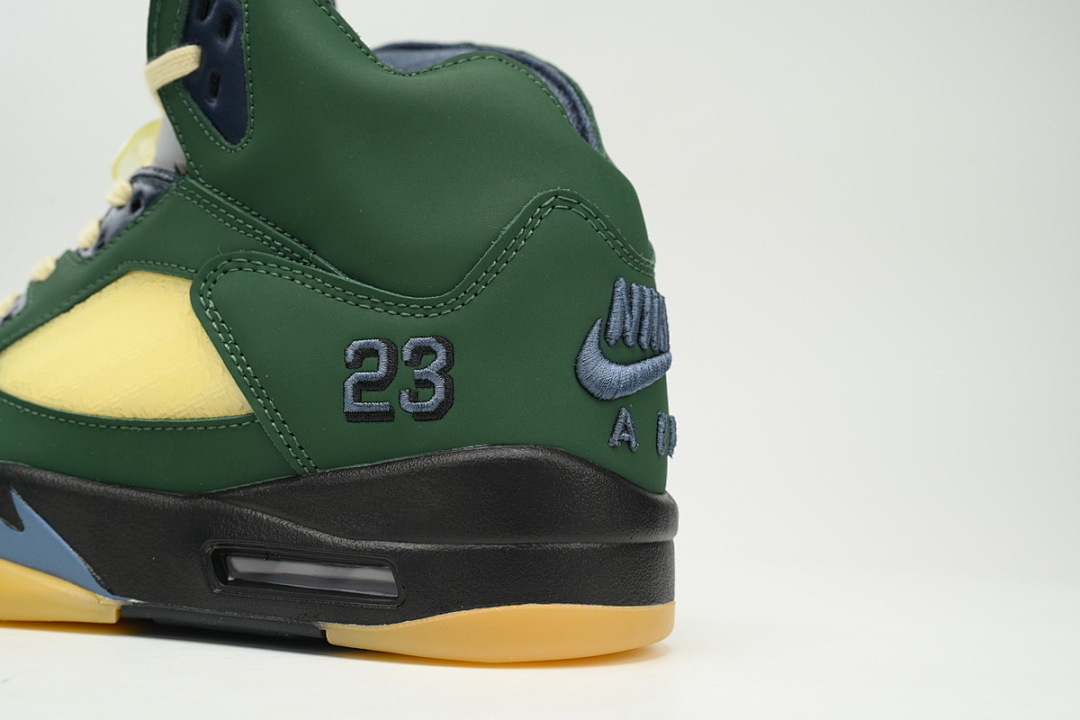 FC God Batch  Air Jordan 5 "Navy Green”  FZ5758-003