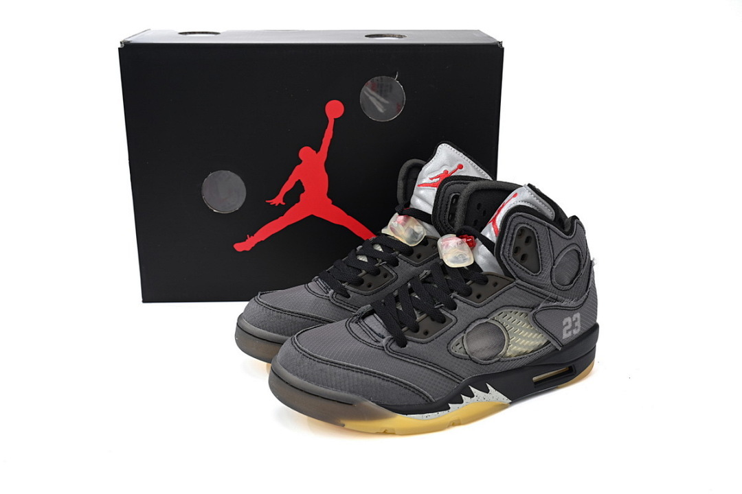 FC God Batch Air Jordan 5   OFF-WHITE x CT8480-001