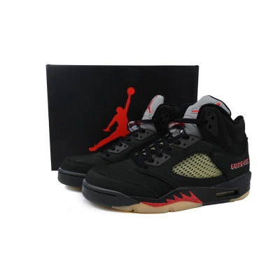 FC God Batch Air Jordan 5 Retro GORE-TEX 'Off-Noir'   DR0092-001  02