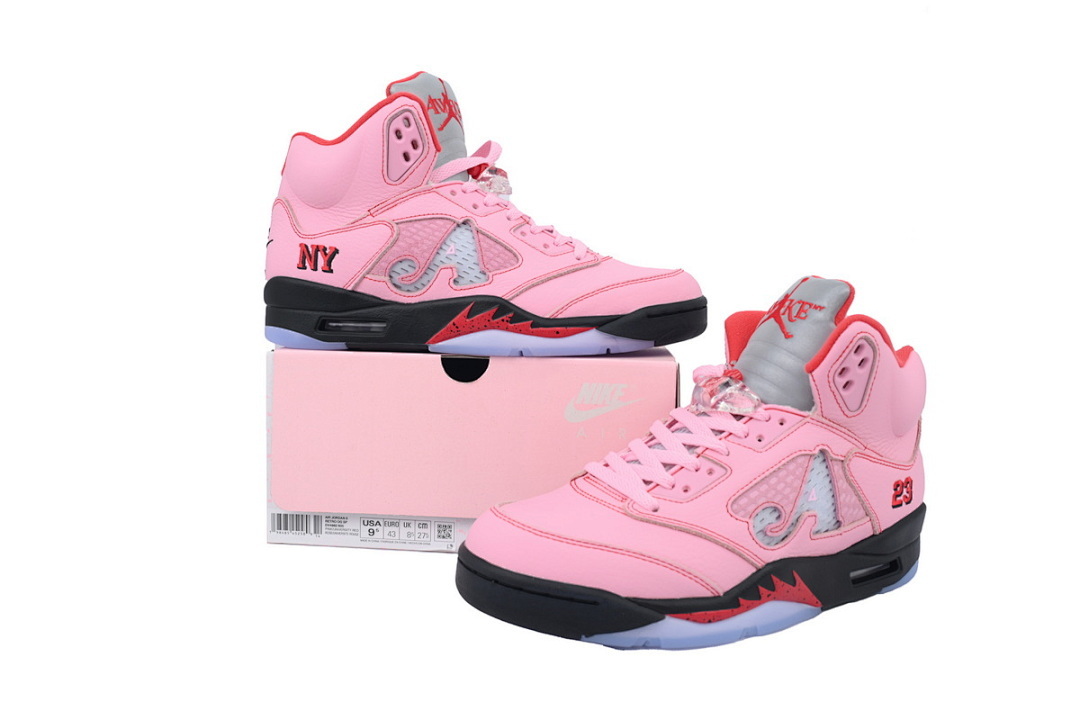  FC God Batch Awake NY x Air Jordan 5 Retro 'Arctic Pink'  DV4982-600 