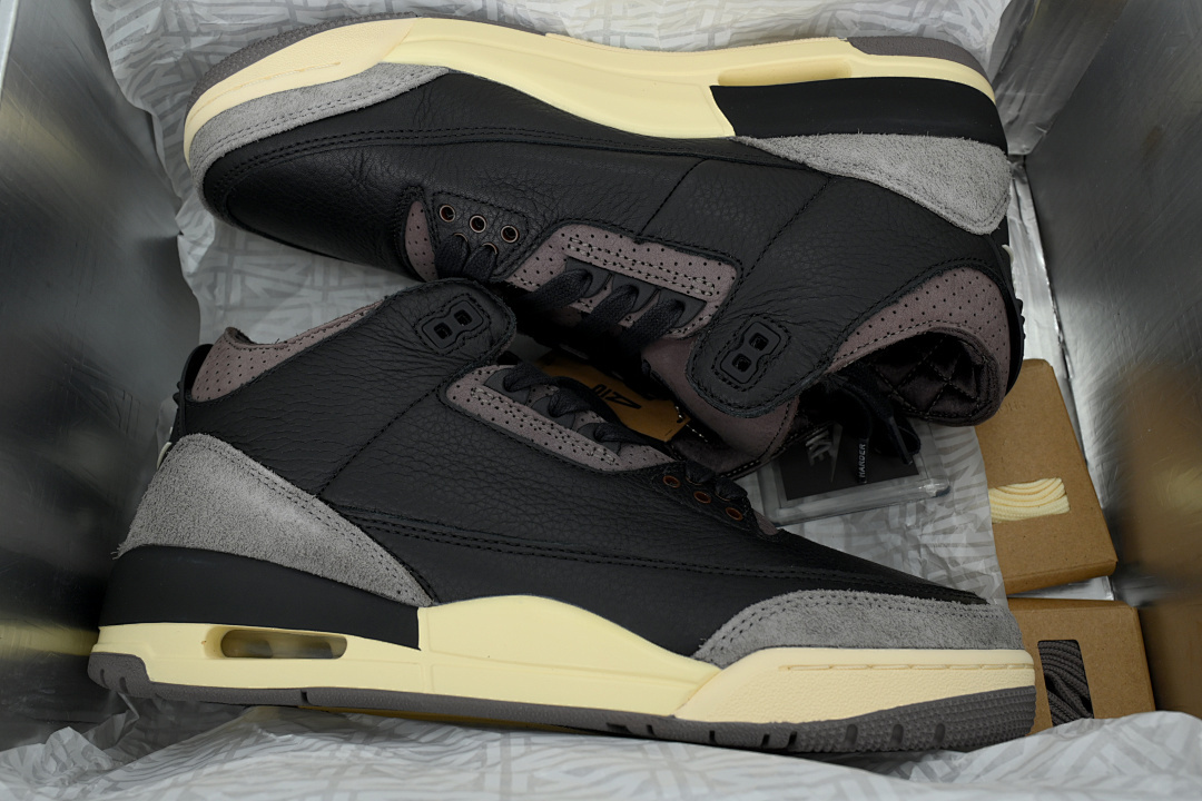  FC God Batch  A Ma Maniére x Air Jordan 3 "Black"  FZ4811-001