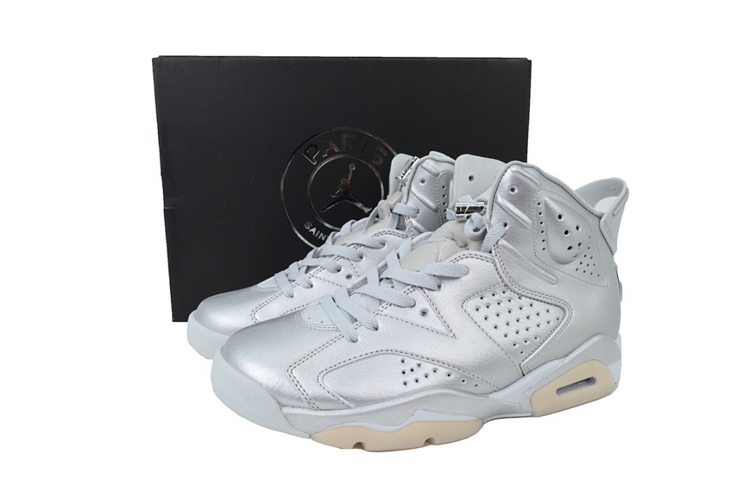 FC God Batch  Air Jordan 6 Replica Rich Silver IQ5135-001