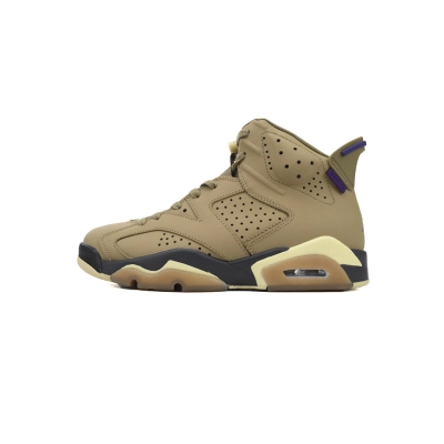 LJR Air Jordan 6 Gore-Tex "Brown Kelp FD1643-300 01