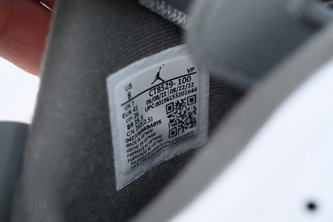  LJR  Air Jordan 6 Retro 'Cool Grey' CT8529-100 