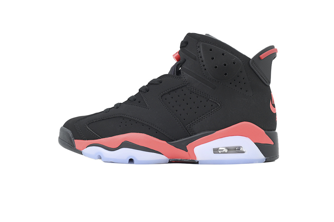 FC God Batch Air Jordan 6 Replica Reproduce Infrared Black And Red  CT8529-001