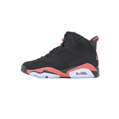 FC God Batch Air Jordan 6 Replica Reproduce Infrared Black And Red  CT8529-001 01