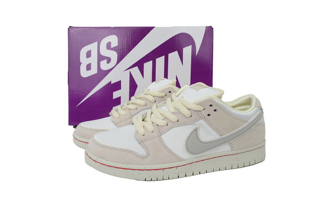 FC God Batch  Nike Lo Dunk Premium SB 'City of Love Collection - Light Bone'  FZ5654-100