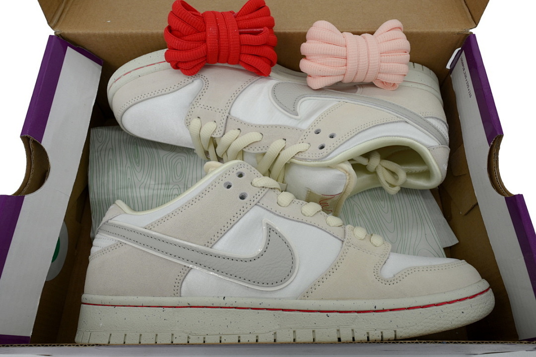 FC God Batch  Nike Lo Dunk Premium SB 'City of Love Collection - Light Bone'  FZ5654-100