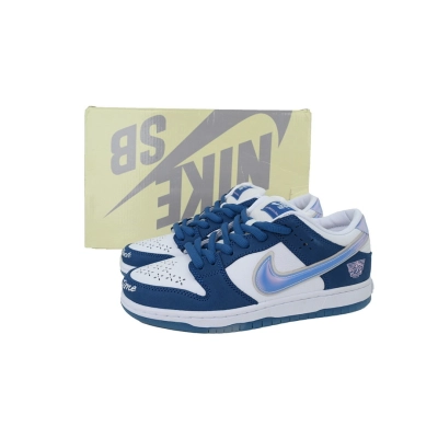 FC God Batch  Born x Raised x Nike SB Dunk Low Blue White FN7819-400  02