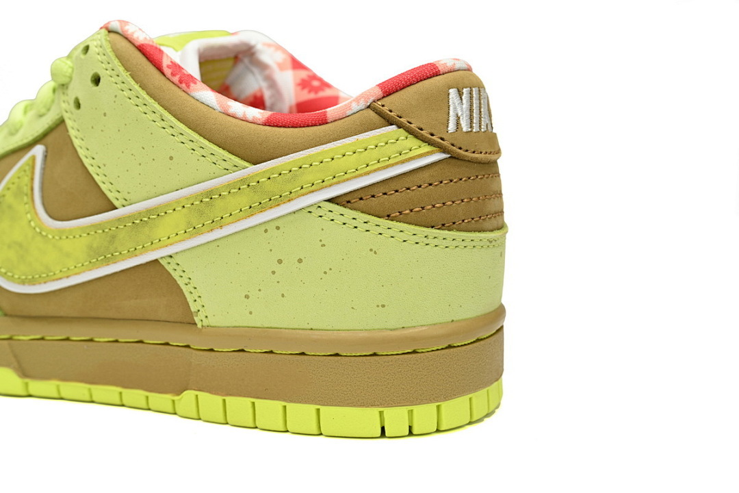 LJR CONCEPTS × Nike Dunk SB Fluorescent Yellow Lobster BV1310-566