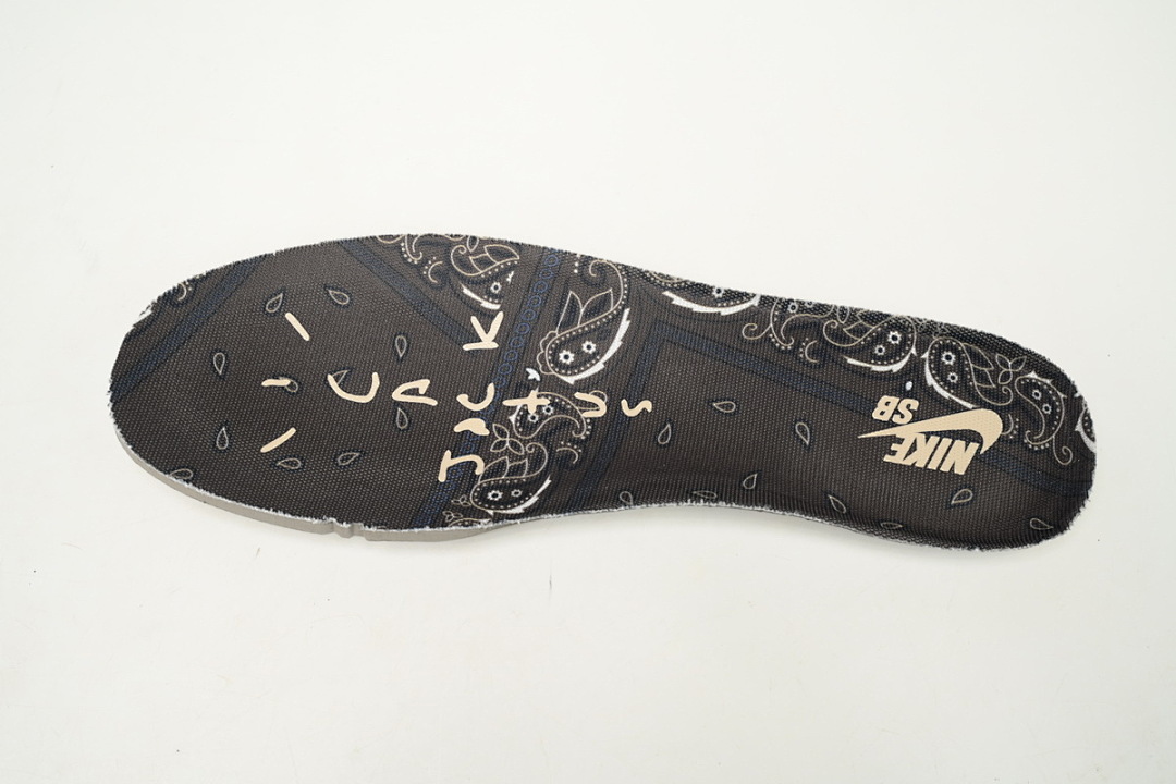 LJR  Nike Travis Scott X SB DunkGrey White Cashew Fruit CT5053-010 