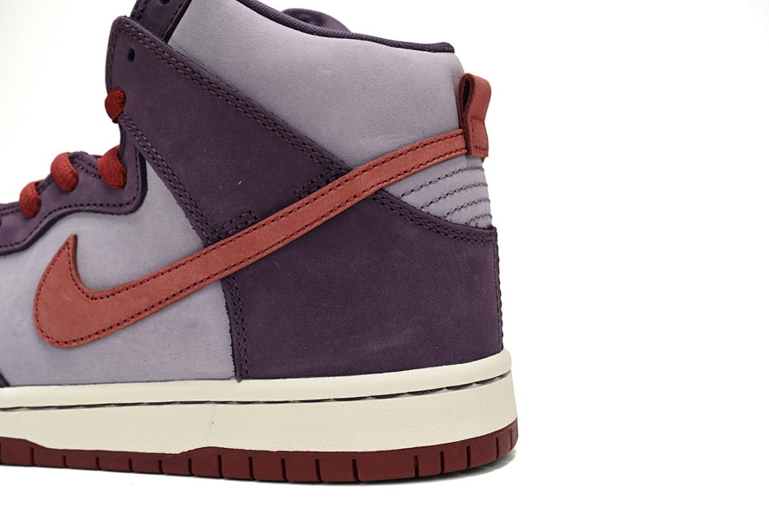  LJR  Nike Dunk SB High Daybreak Plum  313171-500