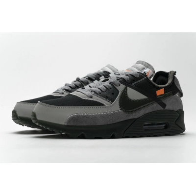 FC God Batch Nike Air Max 90 OFF-WHITE Grey 02