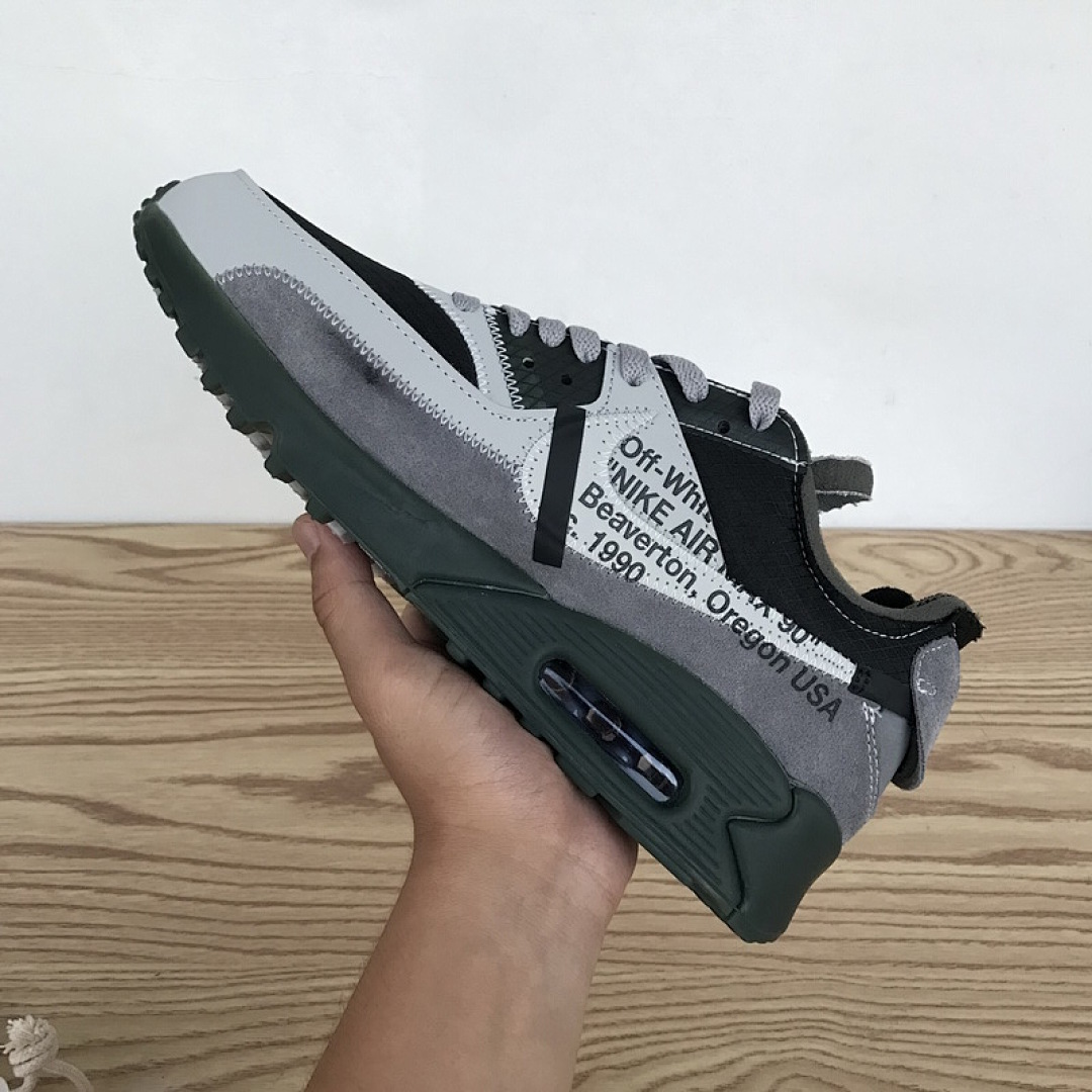 FC God Batch Nike Air Max 90 OFF-WHITE Grey