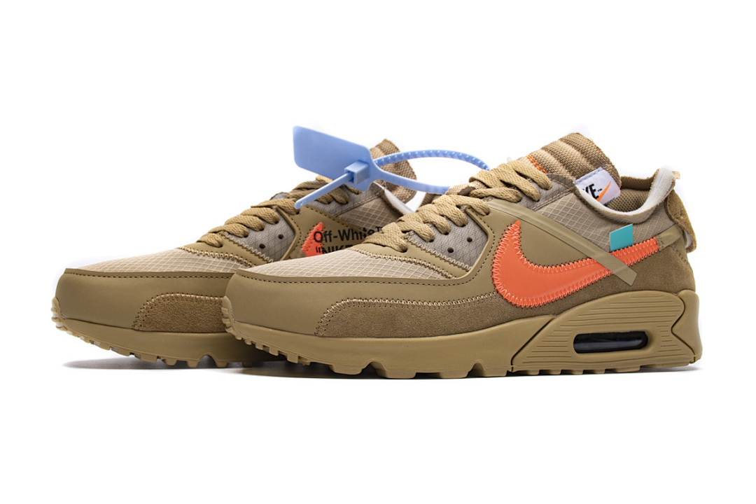 FC God Batch Nike Air Max 90 OFF-WHITE Desert Ore AA7293-200