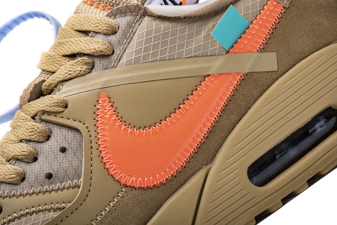 FC God Batch Nike Air Max 90 OFF-WHITE Desert Ore AA7293-200