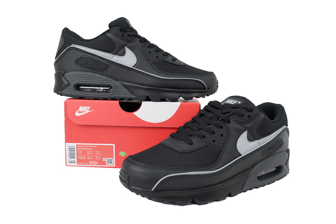 Nike Air Max 90 Premium Reflective 'Black'  HV4517-002 