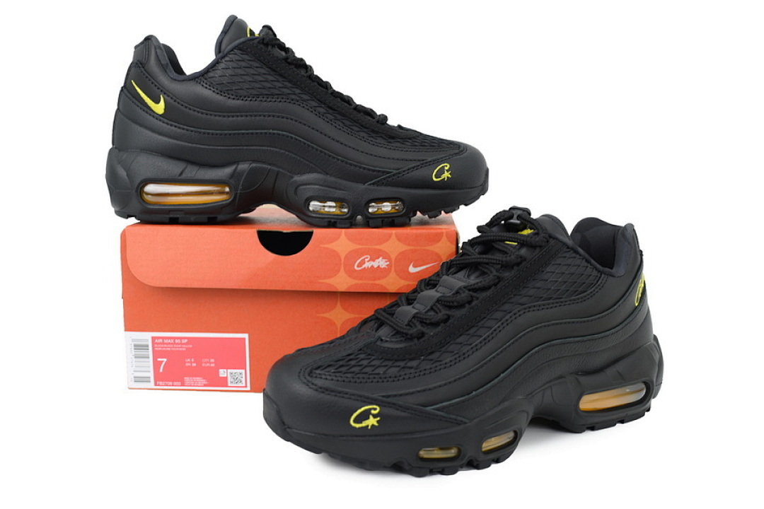  FC God Batch  Corteiz x Air Max 95 SP 'Black Tour Yellow'  FB2709-003