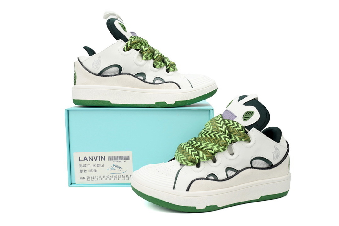 LANVIN White White Green