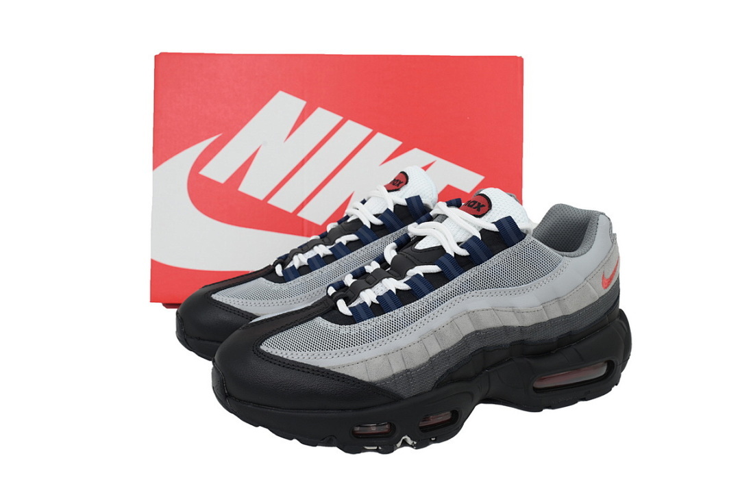  Nike Air Max 95 'Smoke Grey Track Red'  DM0011-007 
