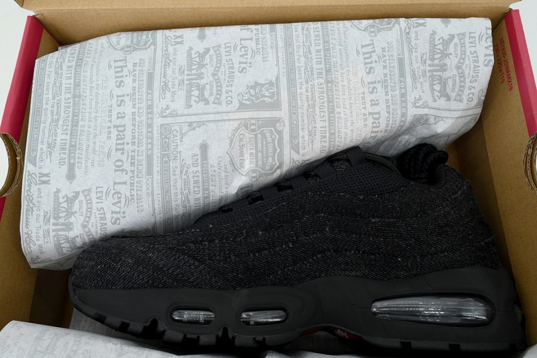 FC God Batch   Levi's x Nike Air Max 95 OG 'Black Anthracite' HM4743-001