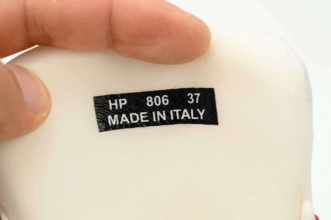 LANVIN White Black Painted