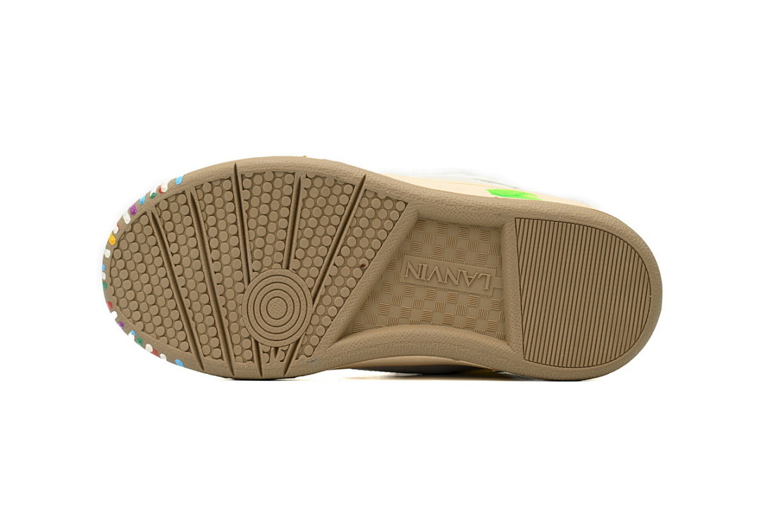 LANVIN White Seven Color Painting