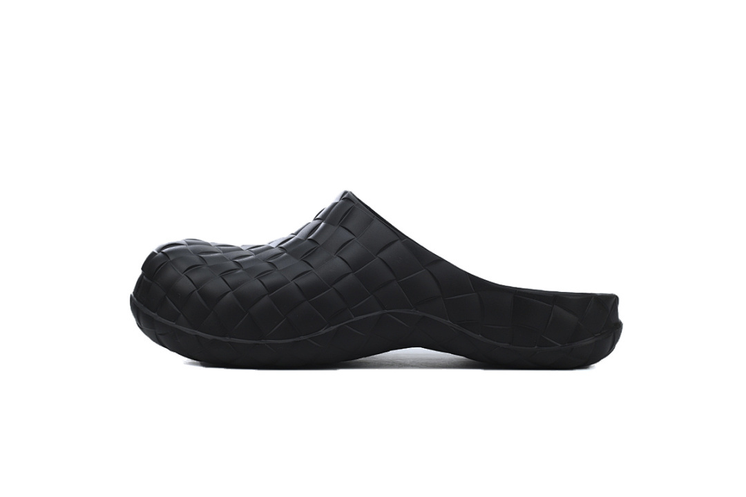 FC God Batch Bottega Veneta Slider Sandals Black