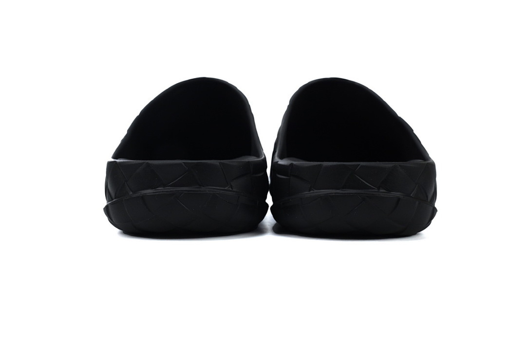 FC God Batch Bottega Veneta Slider Sandals Black