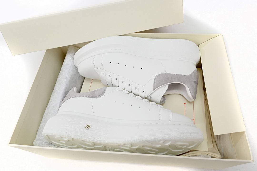 FC God Batch Alexander McQueen Sneaker Gray Velvet