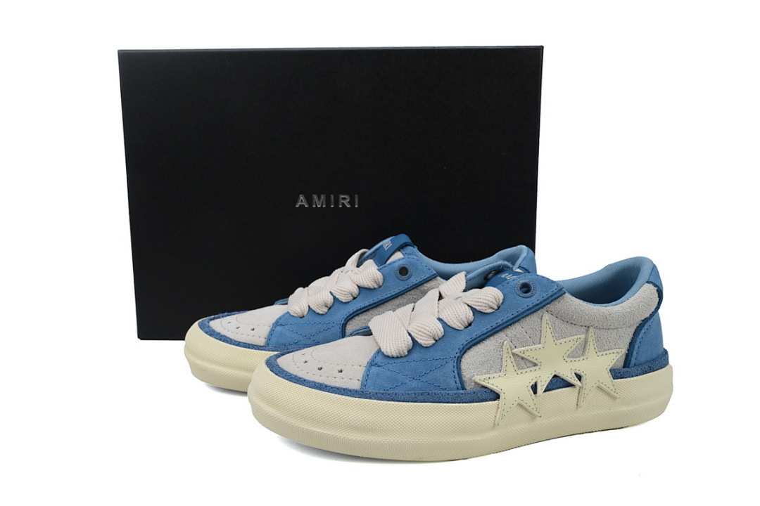 FC God Batch Amiri Sunset Skate Low Sneakers Blue