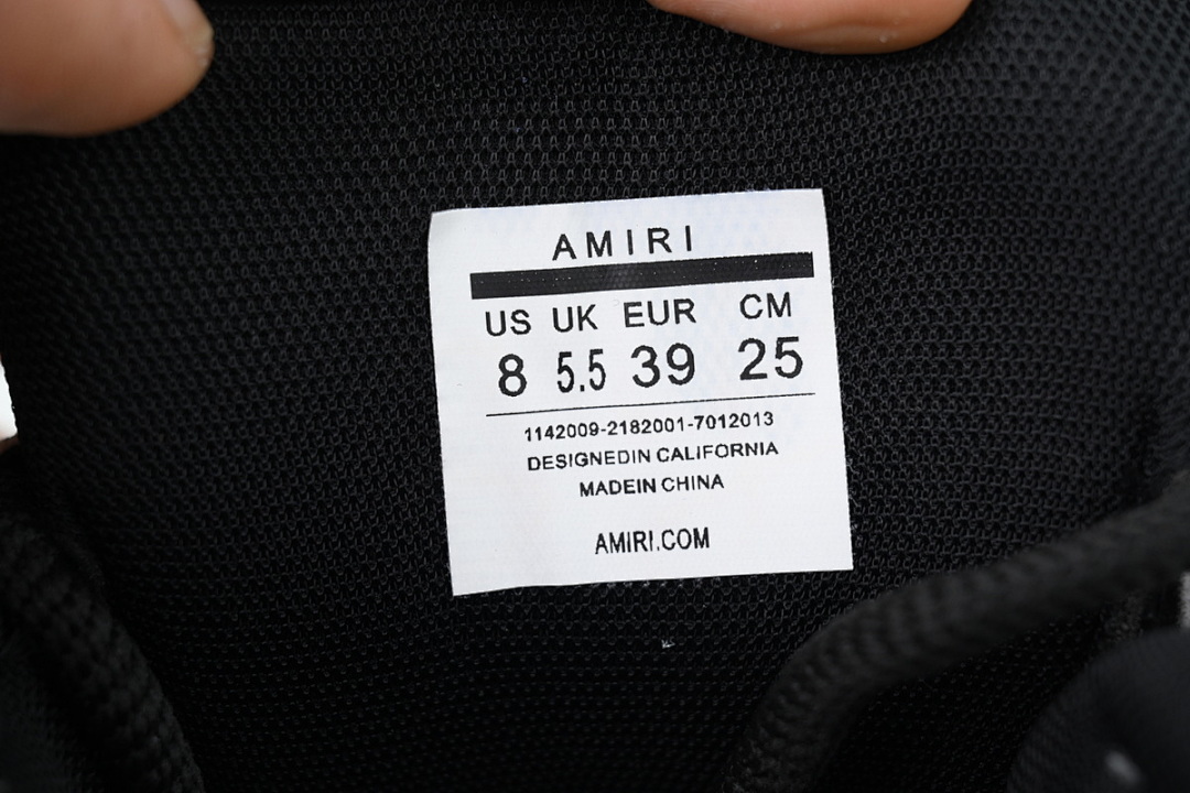  FC God Batch  AMIRI  Black