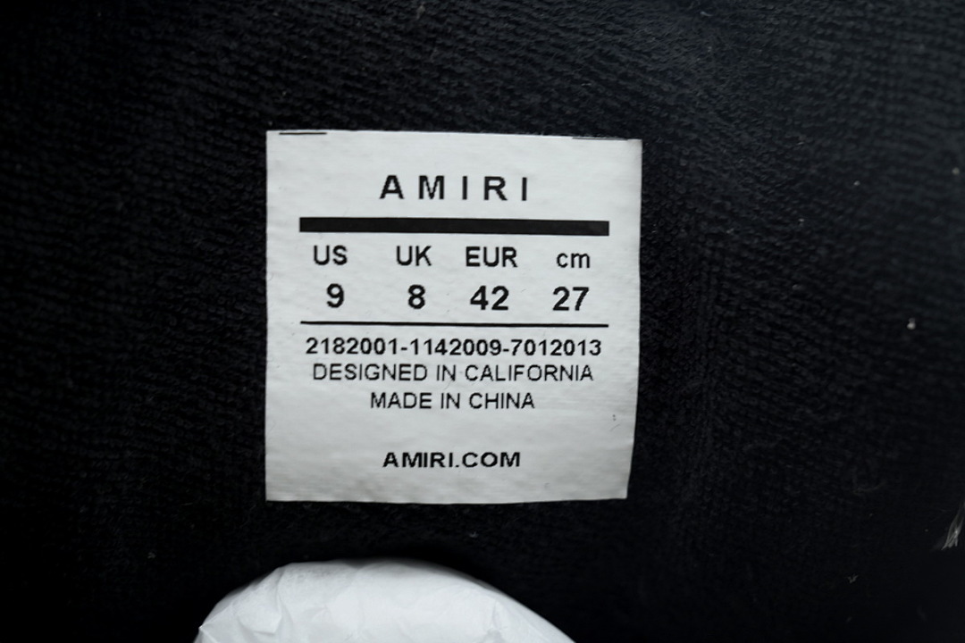 FC God Batch  AMIRI White Black