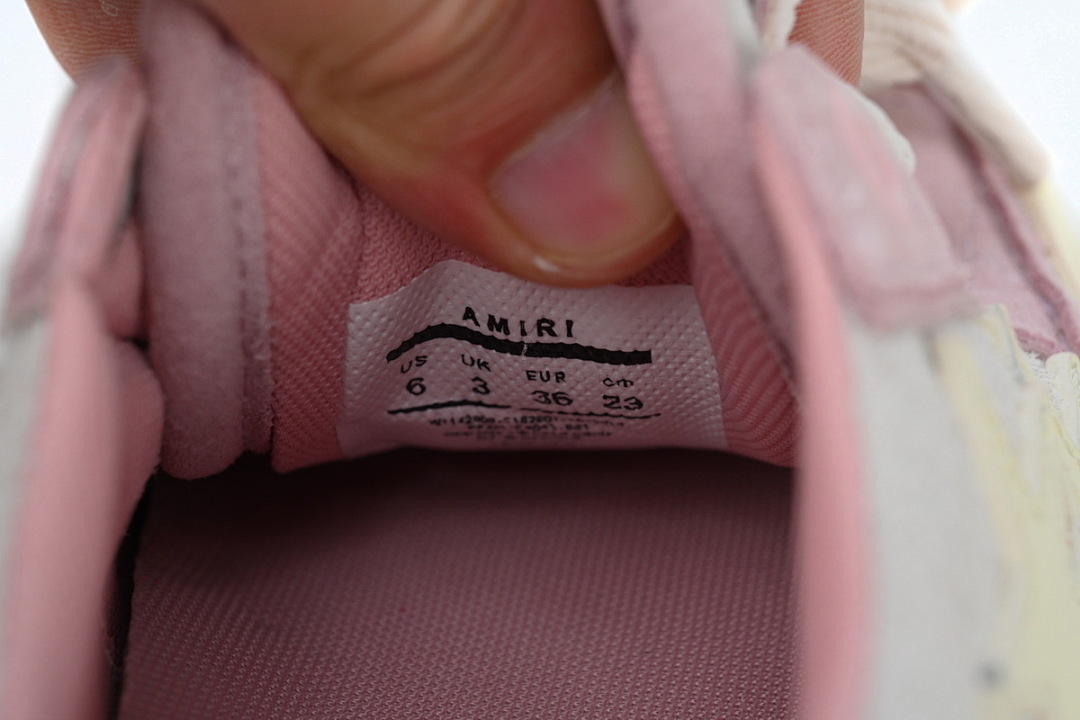 FC God Batch Amiri Sunset Skate Low Sneakers Pink