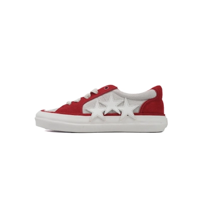 FC God Batch Amiri Sunset Skate Low Sneakers Red 01