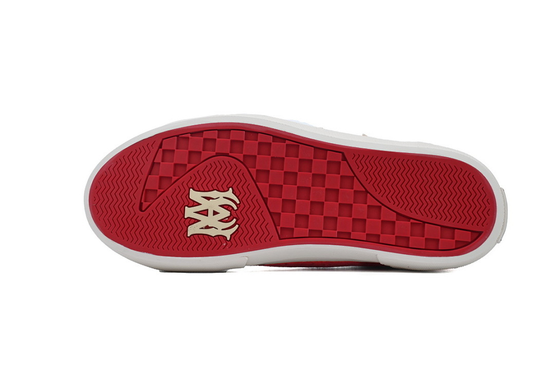 FC God Batch Amiri Sunset Skate Low Sneakers Red