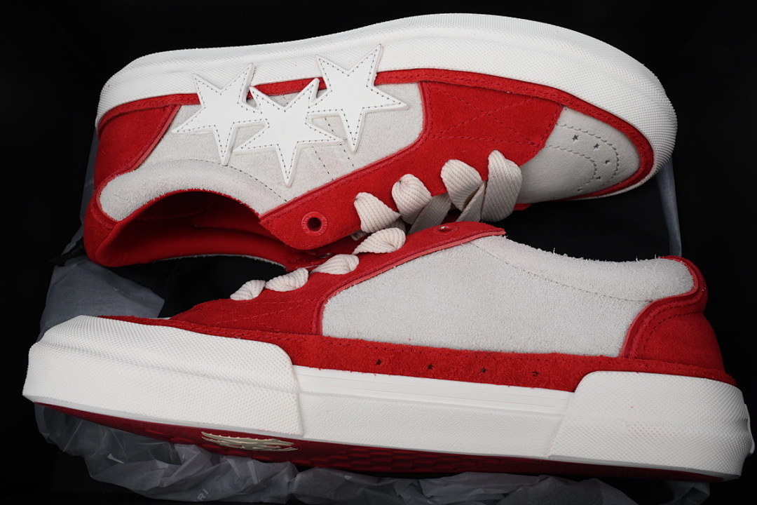 FC God Batch Amiri Sunset Skate Low Sneakers Red