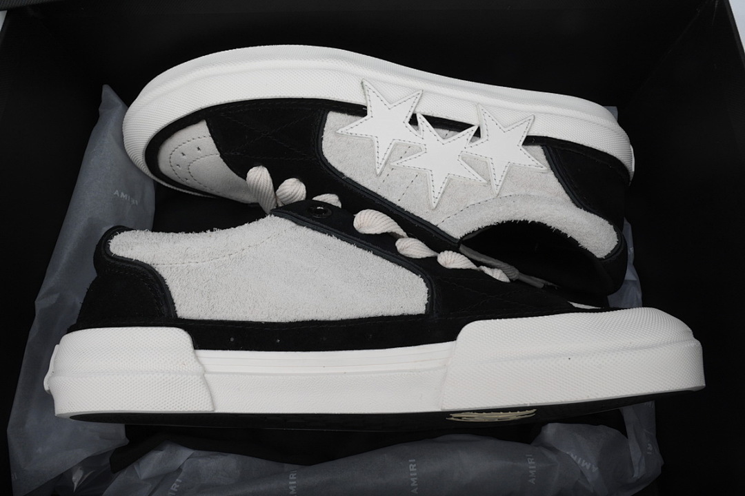 FC God Batch Amiri Sunset Skate Low Sneakers Black Grey