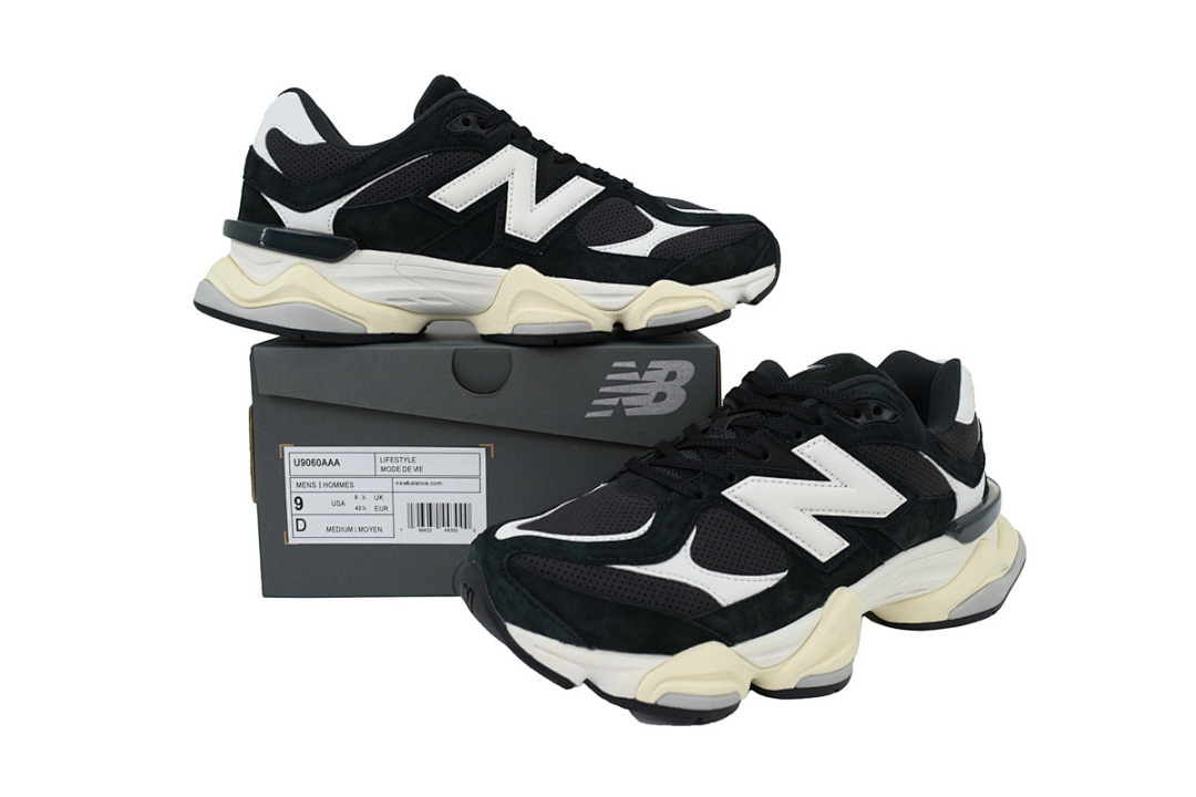 New Balance 9060 'Black White'  U9060AAA 