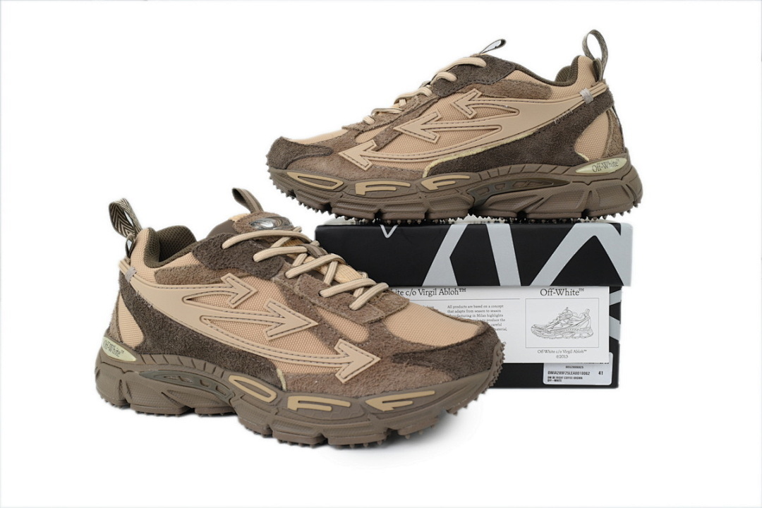 FC God Batch OFF-WHITE Out Of Coffee Brown OWIA28F 25LEA001 0062