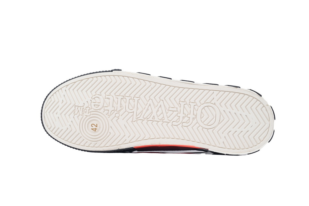 FC God Batch  Off-White Vulc Low 'Black Violet' OMIA085R20 D33050 1029