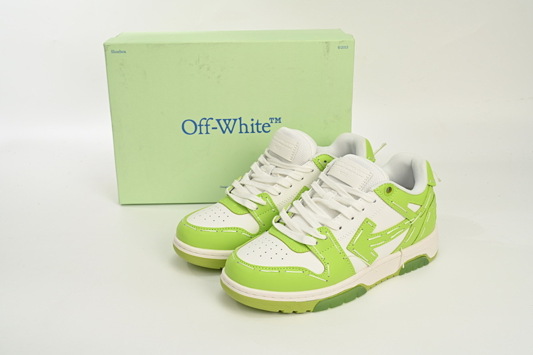 FC God Batch OFF-WHITE Out Of Green And White Limit OMIA189S 23LEA111 1111